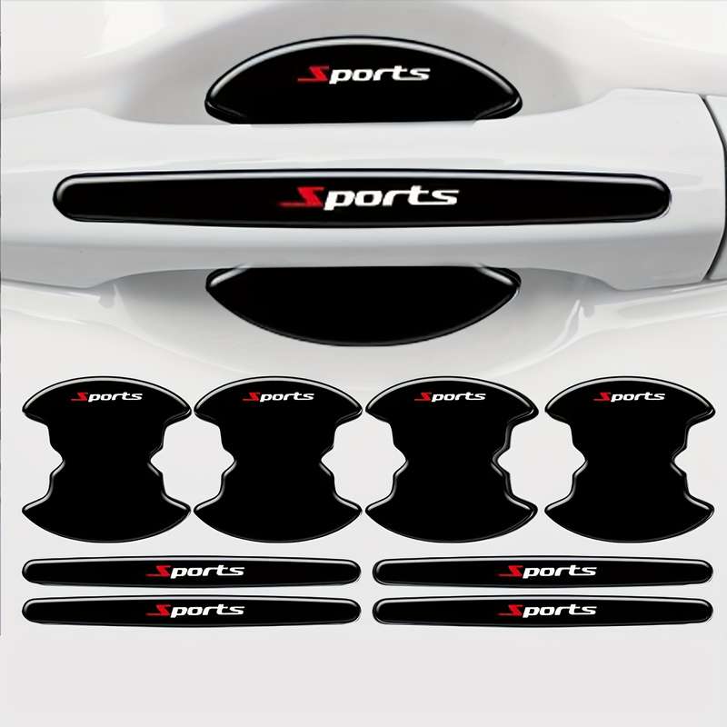 8-Pack Car Door Handle Protective Film