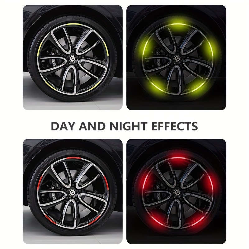 20 Pieces Reflective Wheel Stickers