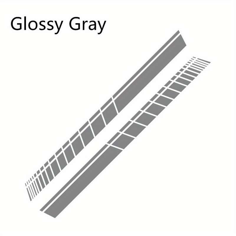 Car Side Skirt Stripe Pattern Sticker