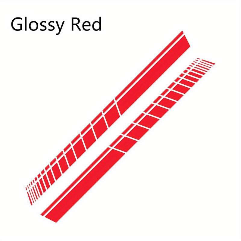 Car Side Skirt Stripe Pattern Sticker