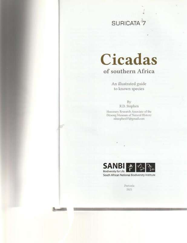 CICADAS OF SOUTHERN AFRICA