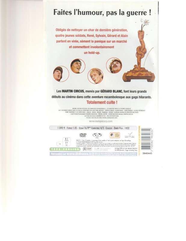 LES BIDASSES EN VADROUILLE DVD (FRENCH)