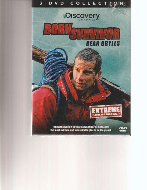 BEAR GRYLLS, EXTREME WILDERNESS 3 DVD SET
