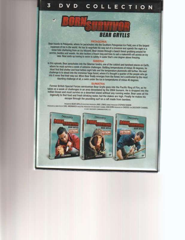 BEAR GRYLLS, EXTREME WILDERNESS 3 DVD SET
