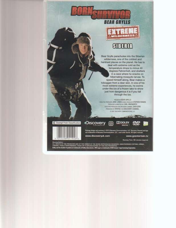 BEAR GRYLLS, EXTREME WILDERNESS 3 DVD SET
