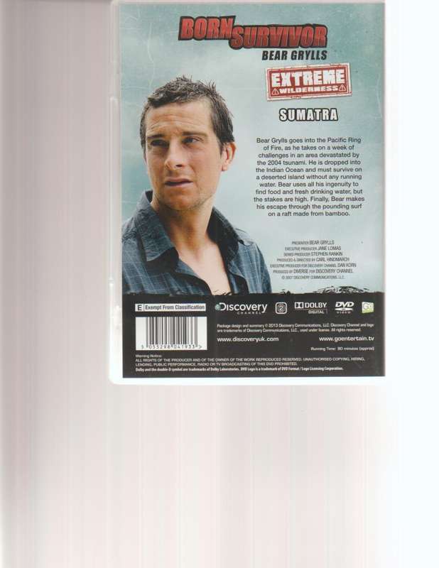 BEAR GRYLLS, EXTREME WILDERNESS 3 DVD SET