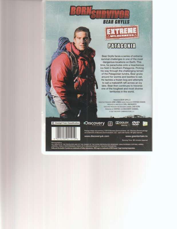 BEAR GRYLLS, EXTREME WILDERNESS 3 DVD SET