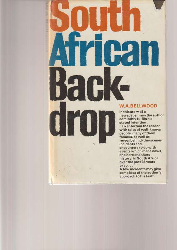 SOUTH AFRICAN BACK-DROP