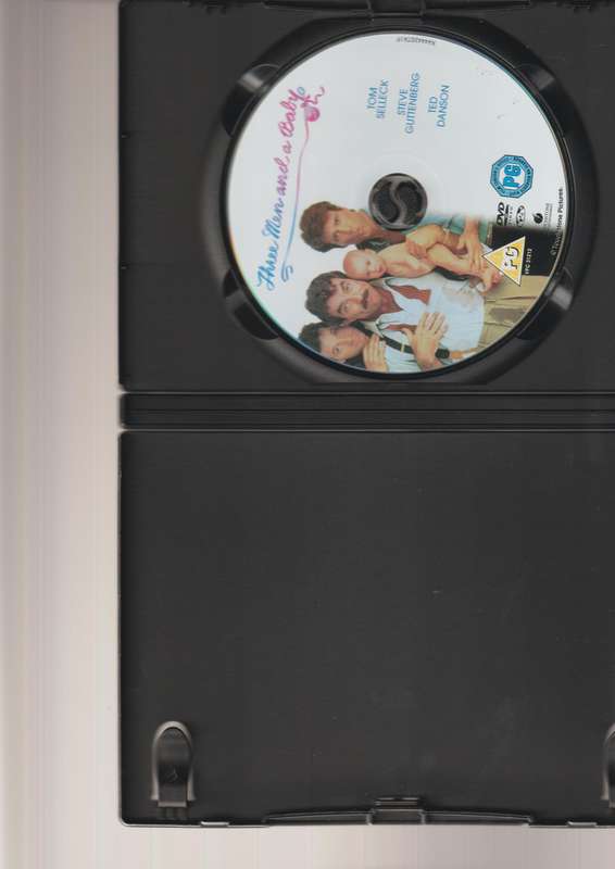 THREE MEN AND A BABY DVD