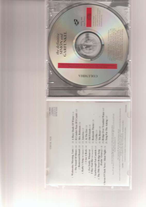 THE DEFINITIVE SIMON and GARFUNKEL CD