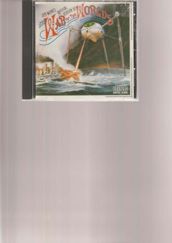 JEFF WAYNE'S THE WAR OF THE WORLDS CD