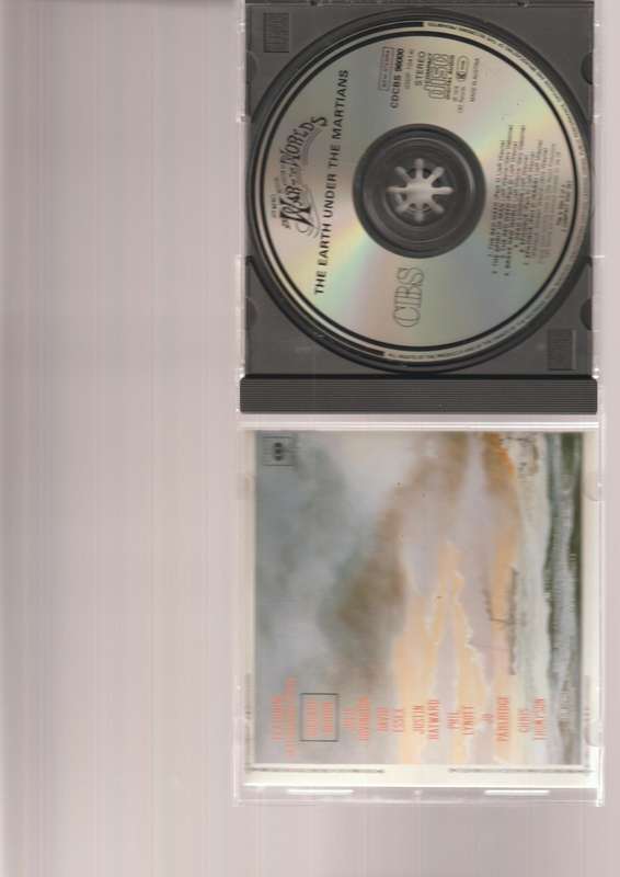 JEFF WAYNE'S THE WAR OF THE WORLDS CD