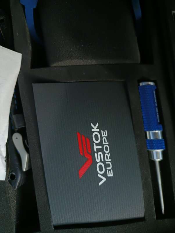 VOSTOK MRIYA WATCH IN HARD CASE WITH LEATHER & SILICONE STRAPS LIMITED EDITION NR. 157/3000