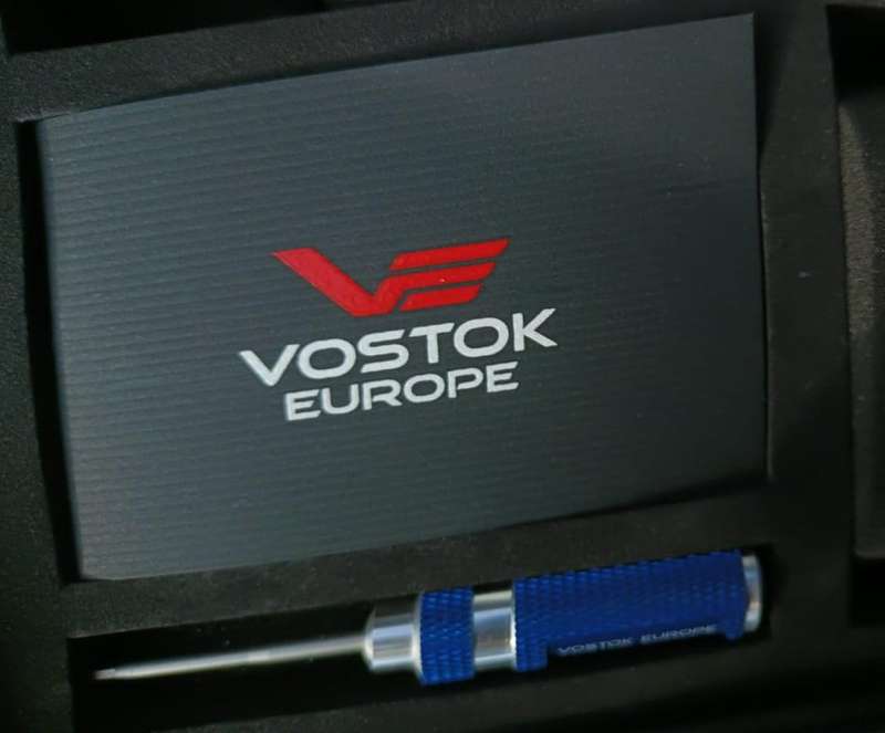VOSTOK MRIYA WATCH IN HARD CASE WITH LEATHER & SILICONE STRAPS LIMITED EDITION NR. 157/3000