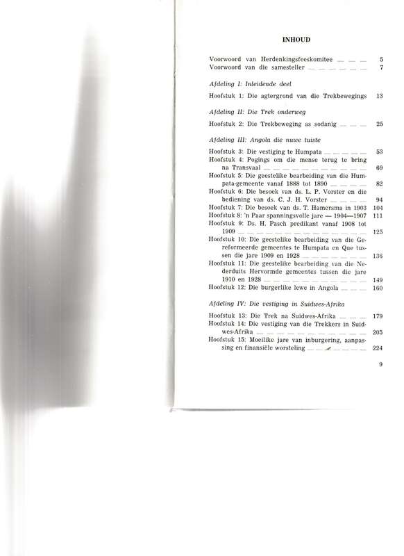GEDENKBOEK VAN DIE DORSLANDTREK deur J.P JOOSTE
