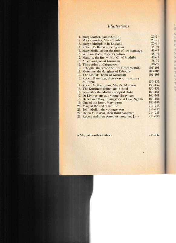 BELOVED PARTNER: MARY MOFFAT OF KURUMAN, A BIOGRAPHY BASED ON HER LETTERS