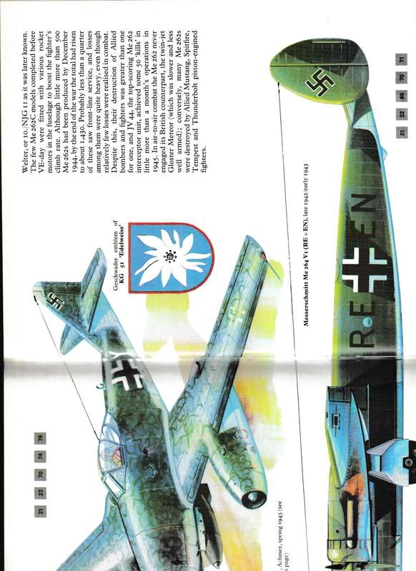 GERMAN AIRCRAFT OF WORLD WAR 2 IN COLOUR