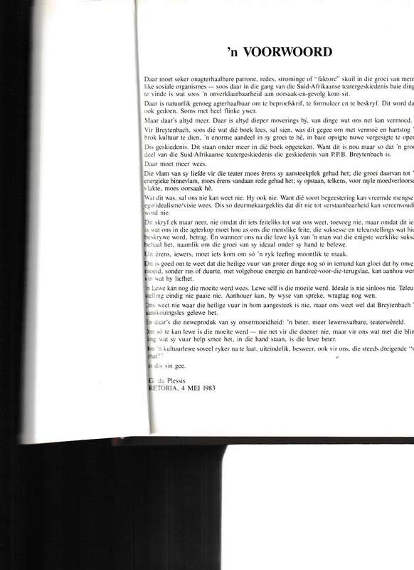 DIE BREYTIE BOEK, OPLAAG BEPERK TOT 500 EKSEMPLARE