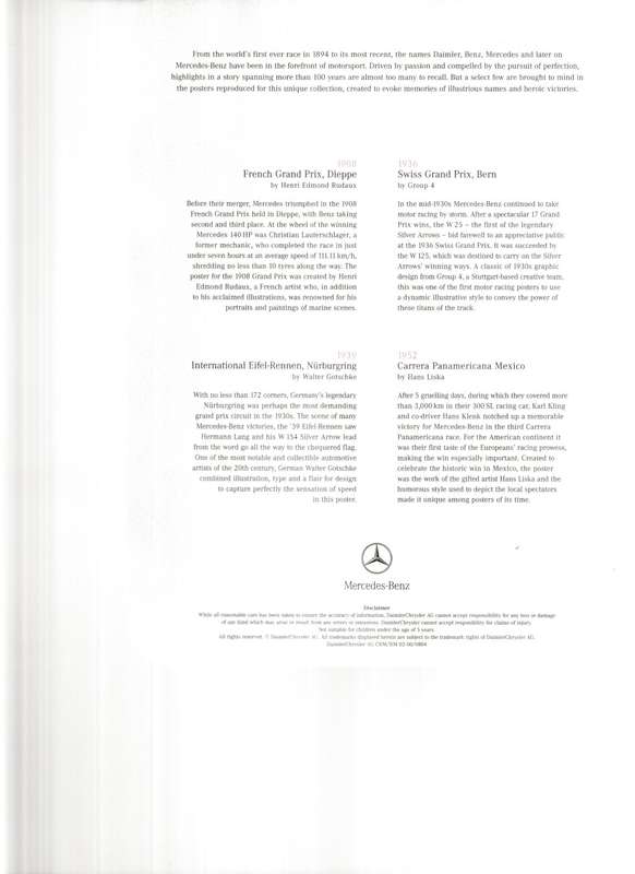 MERCEDES-BENZ: LEGENDARY MOMENTS