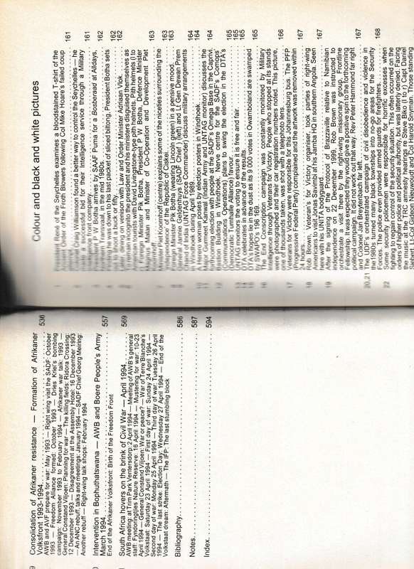 WAREFARE BY OTHER MEANS, SOUTH AFRICA IN THE 1980'S AND 1990'S *SIGNED*