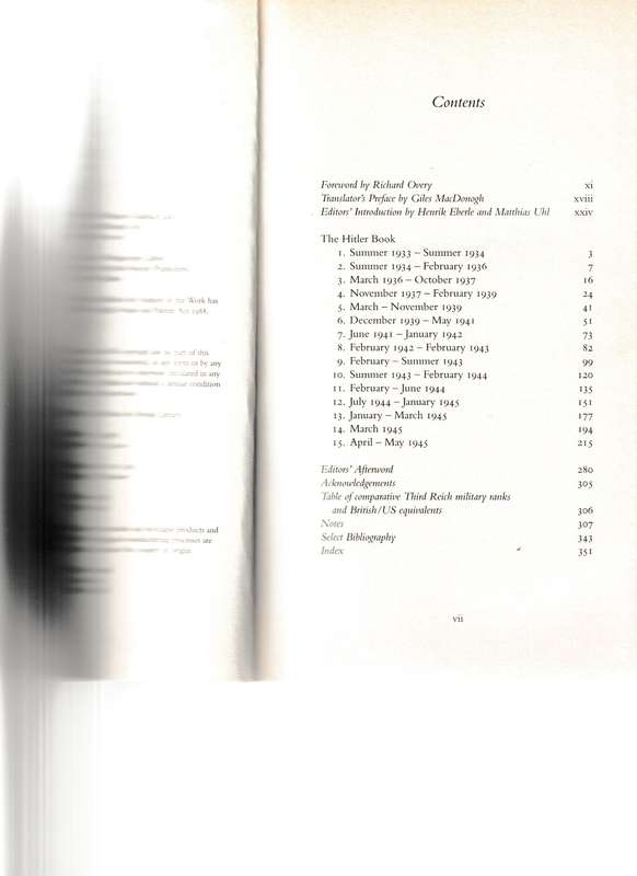 THE HITLER BOOK: THE SECRET DOSSIER PREPARED FOR STALIN