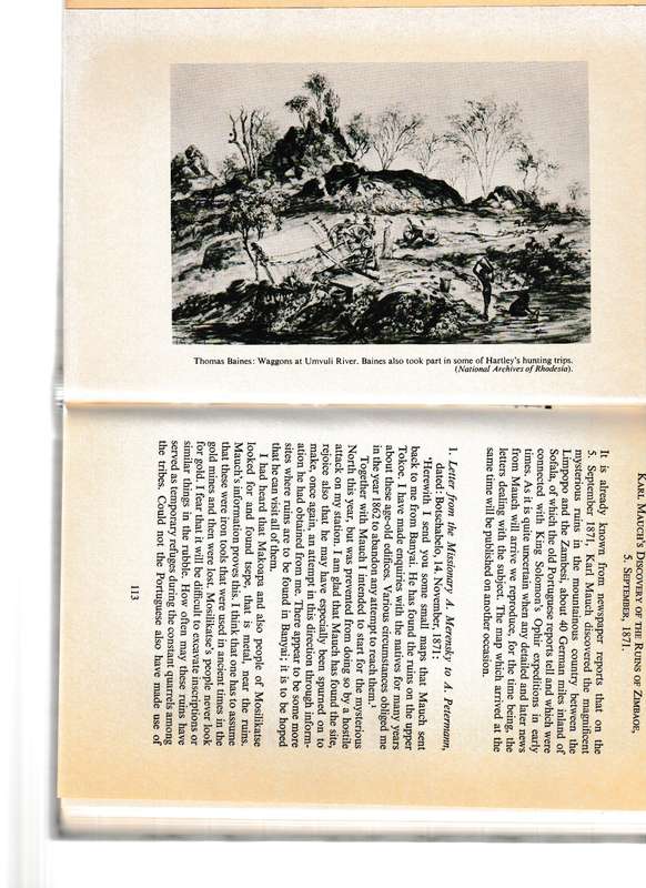 KARL MAUCH, AFRICAN EXPLORER, LIMITED COPIES