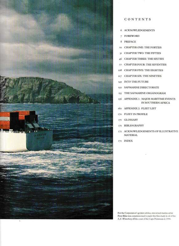 SAFMARINE 1946-1996 *SIGNED*