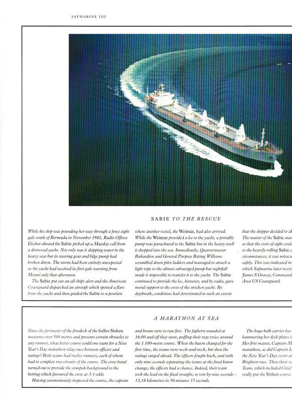 SAFMARINE 1946-1996 *SIGNED*