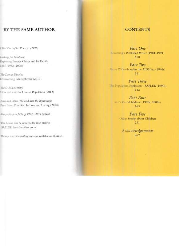 STORYTELLING IN JO'BURG 1984-2014 *SIGNED*
