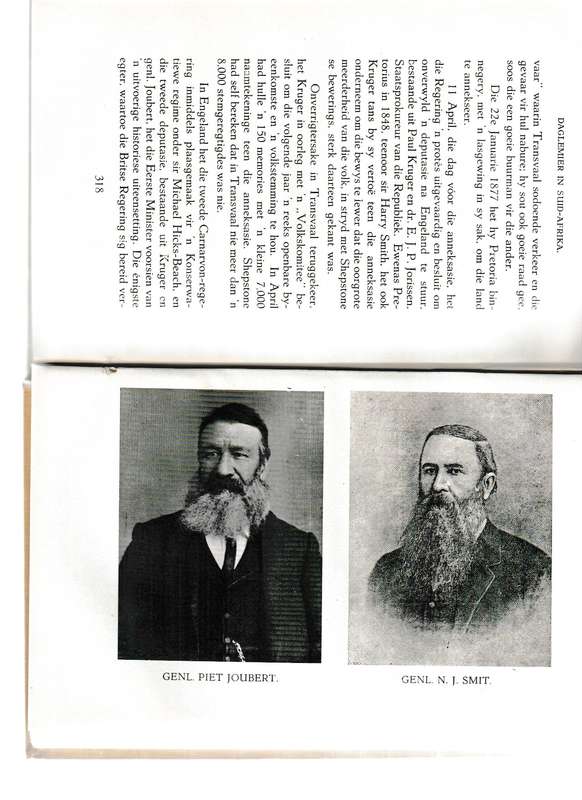 DAGLEMIER IN SUID AFRIKA: OORSIG VAN GESKIEDENIS VAN SUID-AFRIKA VROEGSTE deur DR. GUSTAV S. PRELLER