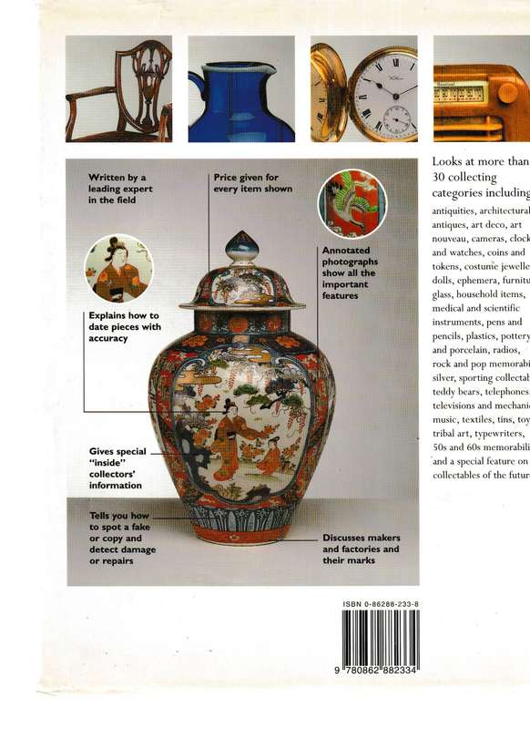 DISCOVERING ANTIQUES, A GUIDE TO THE WORLD OF ANTIQUES AND COLLECTABLES