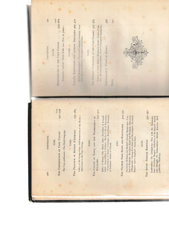 THE STORY OF NATIONS: SOUTH AFRICA by GEORGE MCcALL THEAL