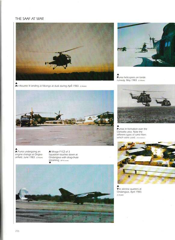 THE SOUTH AFRICAN AIR FORCE AT WAR *SIGNED*