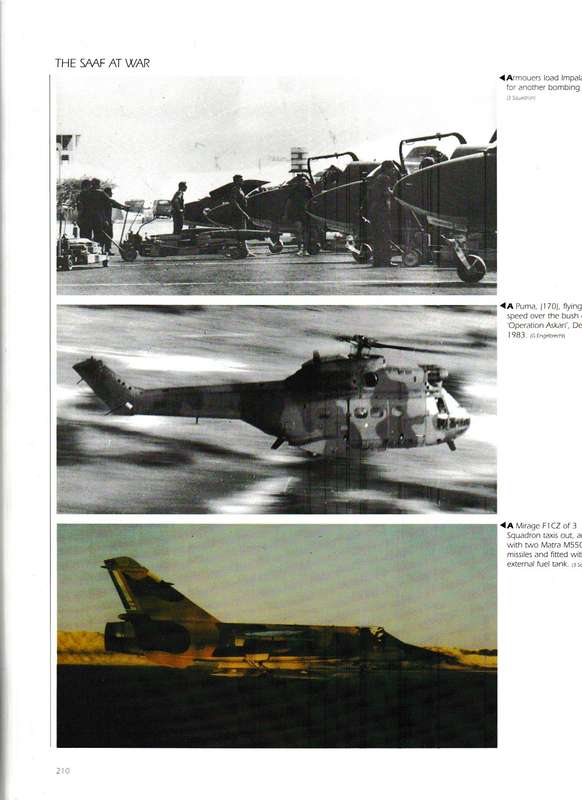 THE SOUTH AFRICAN AIR FORCE AT WAR *SIGNED*