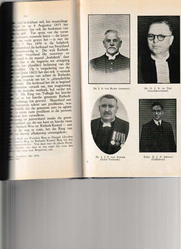 GEDENKBOEK VAN DIE NED. GEREF. GEMEENTE SWARTLAND TWEEDE EEUFEES 1745-1945