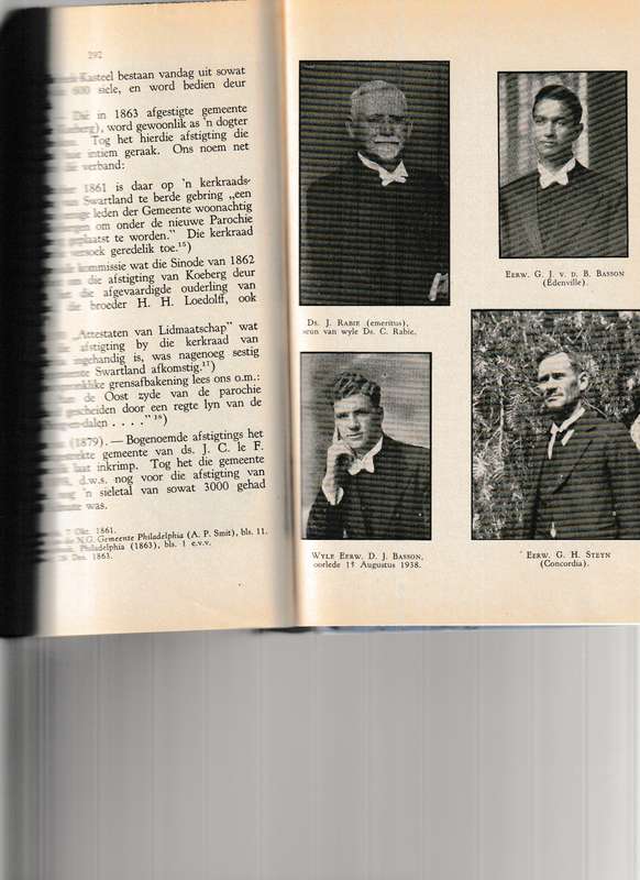 GEDENKBOEK VAN DIE NED. GEREF. GEMEENTE SWARTLAND TWEEDE EEUFEES 1745-1945