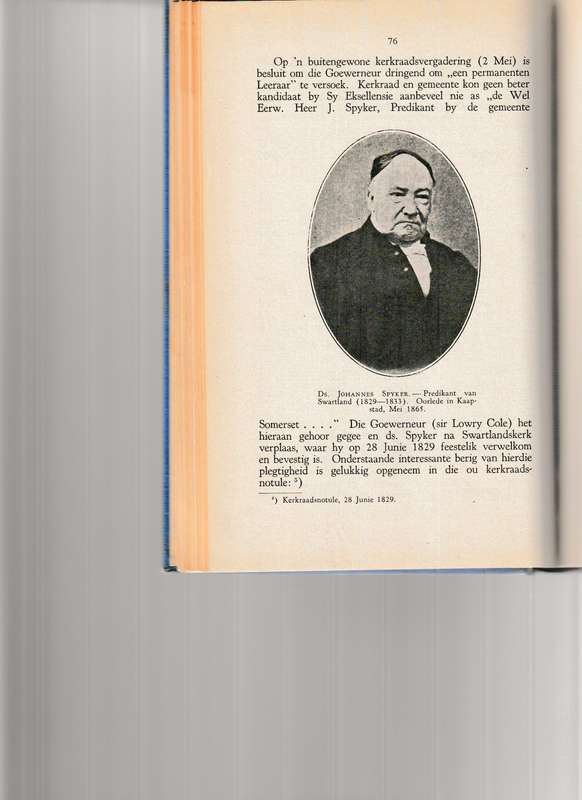 GEDENKBOEK VAN DIE NED. GEREF. GEMEENTE SWARTLAND TWEEDE EEUFEES 1745-1945