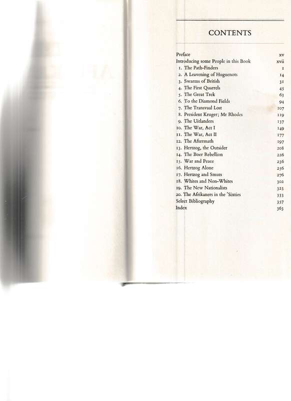 THE AFRIKANERS by JOHN FISHER