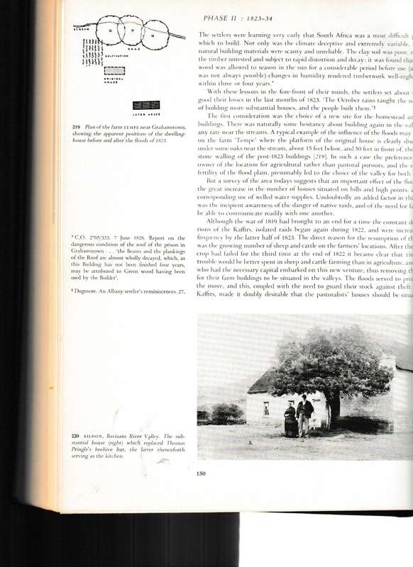EARLY NINETEENTH CENTURY ARCHITECTURE IN SOUTH AFRICA: STUDY OF TWO CULTURES 1795-1837
