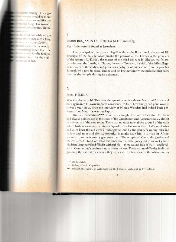 RETRIEVEMENTS, A JERUSALEM ANTHOLOGY by DENNIS SILK