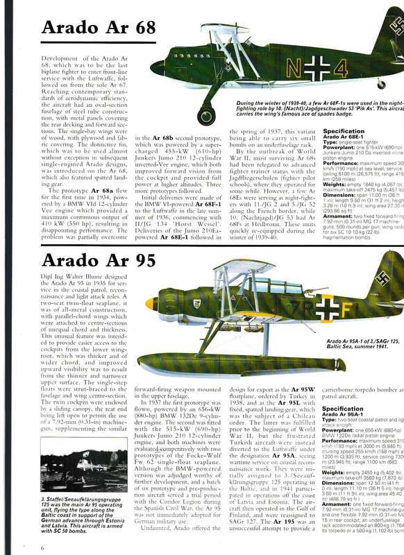 WAR PLANES OF THE LUFTWAFFE