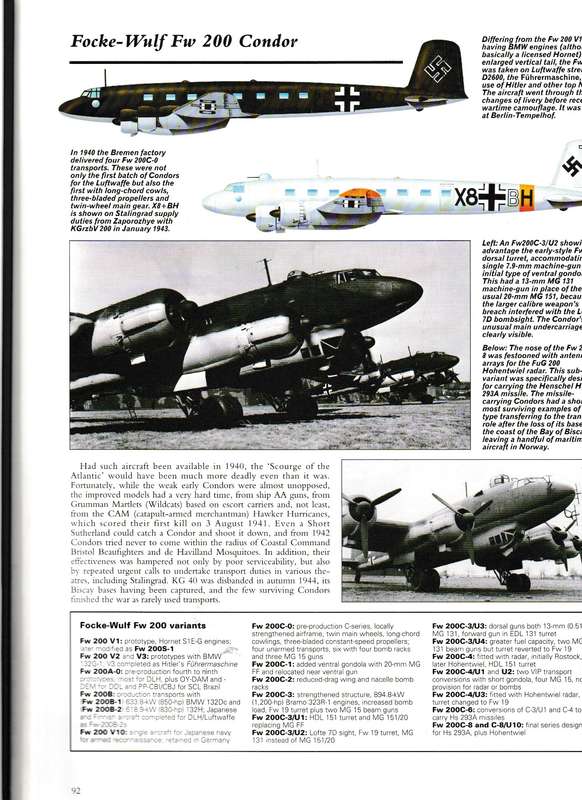 WAR PLANES OF THE LUFTWAFFE