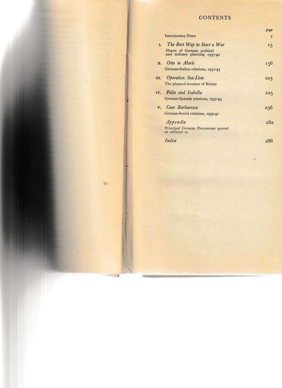 THE NEUREMBERG DOCUMENTS, SOME ASPECTS OF GERMAN WAR POLICY 1939-1945
