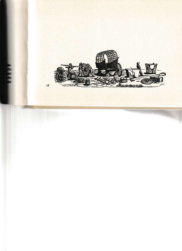 WILLIAM JOHN BURCHELL FROM " TRAVELS IN THE INTERIOR OF SOUTHERN AFRICA" WOODCUT VIGNETTES