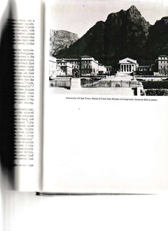 IN THE SHADOW OF TABLE MOUNTAIN, A HISTORY OF THE UNIVERSITY OF CAPE TOWN MEDICAL SCHOOL