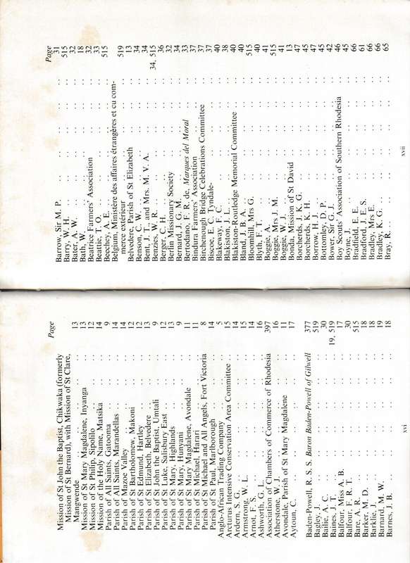 GUIDE TO THE HISTORICAL MANUSCRIPTS IN THE NATIONAL ARCHIVES OF RHODESIA