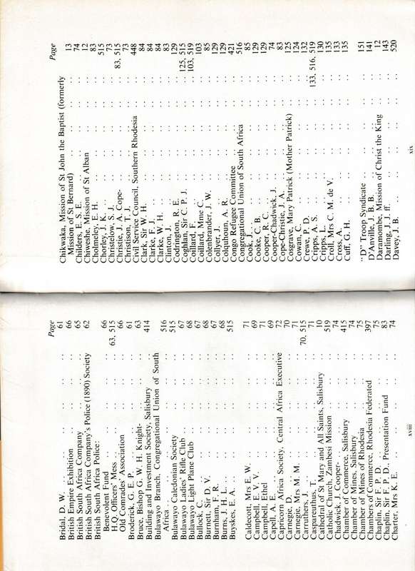 GUIDE TO THE HISTORICAL MANUSCRIPTS IN THE NATIONAL ARCHIVES OF RHODESIA