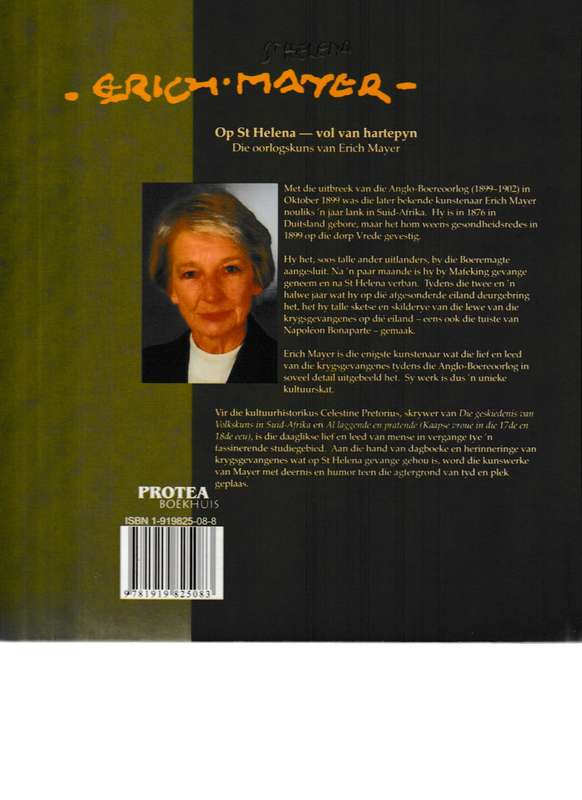 ERICH MAYER OP ST. HELENA - VOL VAN HARTEPYN: DIE OORLOGSKUNS VAN ERICH MAYER