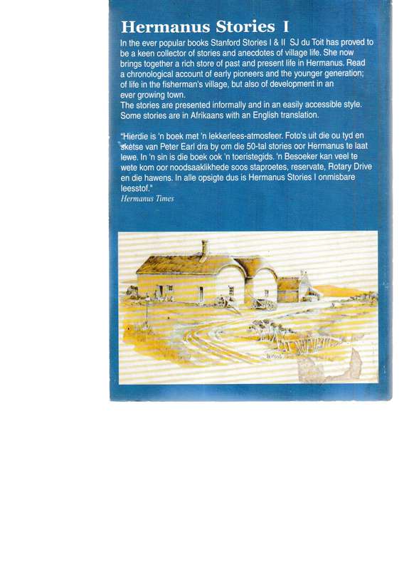 HERMANUS STORIES I, HISTORICAL ANECDOTES OF HERMANUS