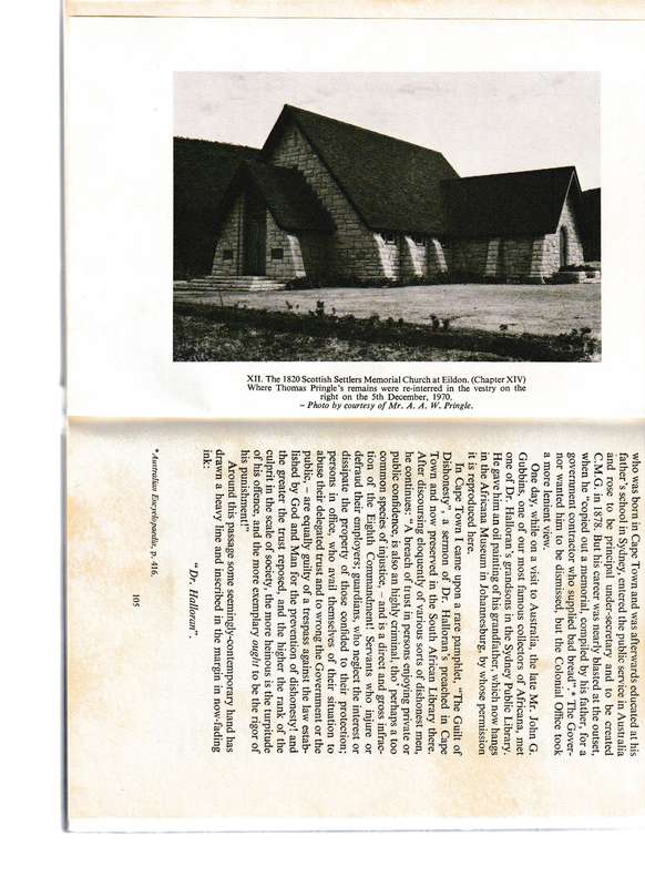 THEY CAME OUR WAY, A MISCELLANY HISTORICAL TALES AND SKETCHES OF THE OLD CAPE COLONY